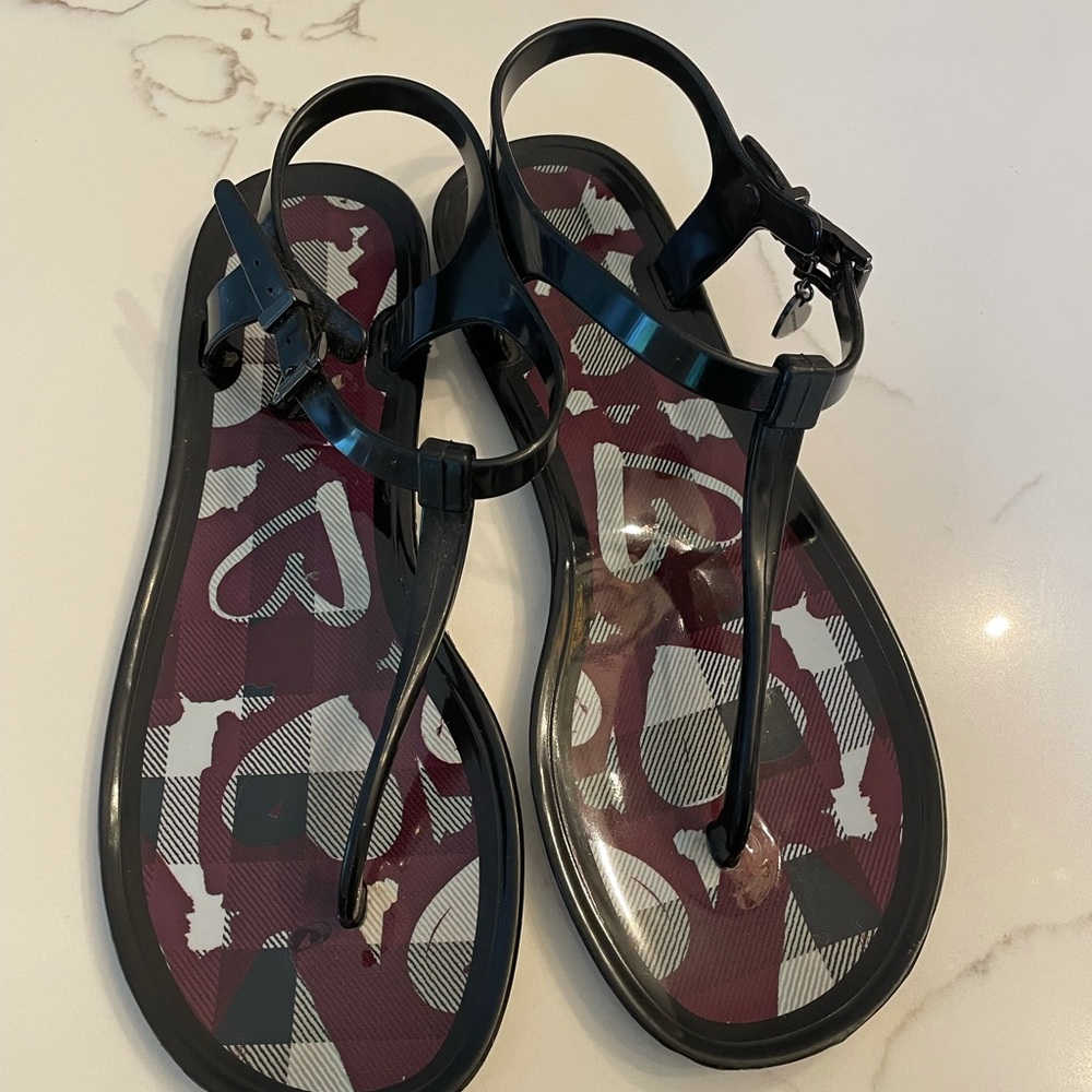 Burberry Jelly Sandals